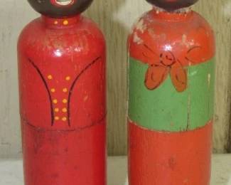 Wooden Black Art Pencil Holders 