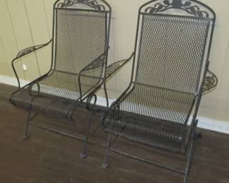 Wrought Iron Patio Chairs