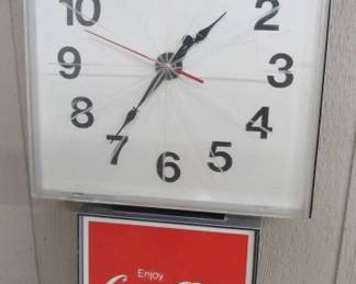 1973 Coke Clock