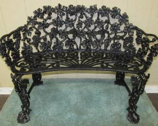 Cast Iron Bench