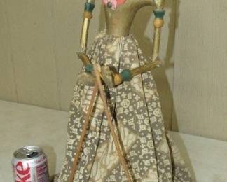 Hand Painted Wooden Puppet