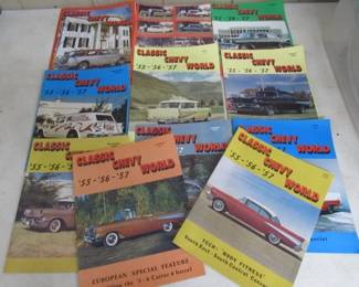 1950's Classic Chevy World Magazines