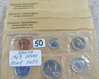 1963 Silver Mint Sets