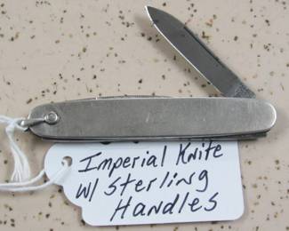 Imperial Knife w/Sterling Handles