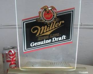 1986 Miller Beer Lighted Sign