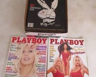 Box of Vintage PlayBoy Magazines 