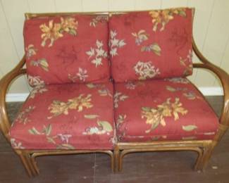 Rattan Settee
