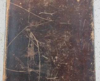 1834 Leather Bound Common Prayer Book