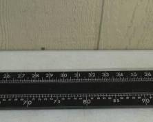 1940's - 1950's Infantometer for Babies Height & Weight