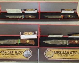 American West Collectors Bowie Knives