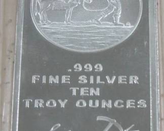 10 oz. Silver Bar