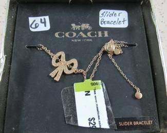 Coach Slider Bracelet