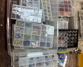 Boxed beads and findings for making jewelry