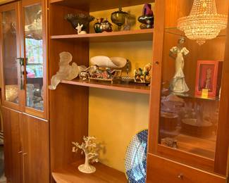 Contemporary entertainment/lighted display unit