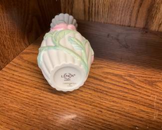 Lenox Porcelain Rose Bud Vase 