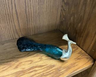 Avon "Peacock" Cologne Bottle 