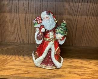 Porcelain Santa Clause Figurine