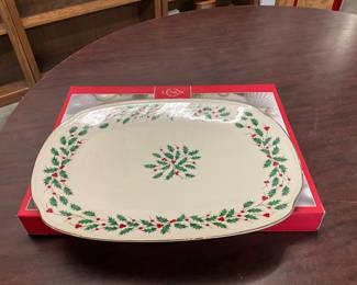 Lenox Holiday Christmas Serving Platter