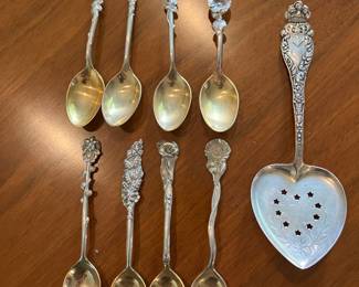 Sterling teaspoons