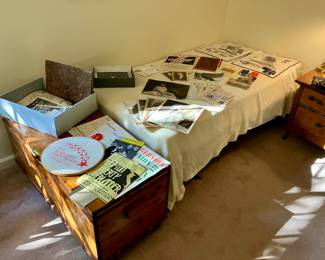 Vintage ephemera, scrapbooks, photos, diaries, etc.