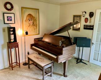 Charles M. Steiff baby grand piano