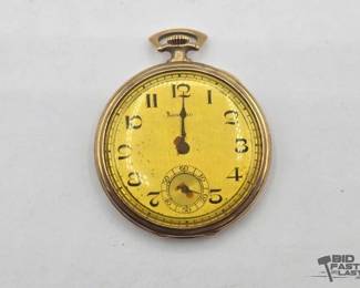 744  Howard 14k Gold Pocket Watch 