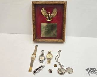 1916  Pocket Watch, Wrist Watches  More 