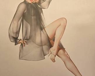 2748  6 Alberto Vargas Prints 