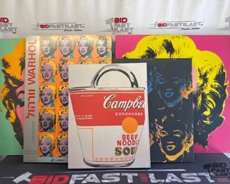 2706  5 1993 Andy Warhol Foundation Pop Art Posters 