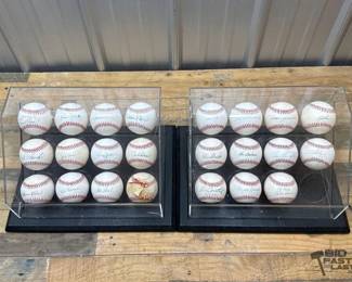 1880  22 Signed Baseballs 