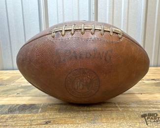 1834 Vintage Intercollegiate J5V Spalding Football
