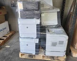 2904  Pallet of 12 HP  Lexmark Printers 