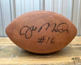 1836 Joe Montana Super Bowl XXIII Signed Football