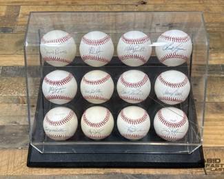 1884 12 Signed Baseballs