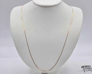 722  14k Gold Necklace, 1.9g 