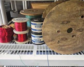 2132  9 Spools of Wire 