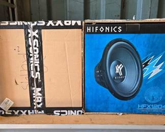 3056 2 NEW Hifonics 12 Sub Woofer