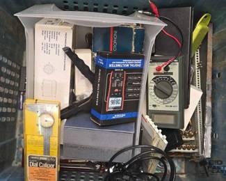 2122  Digital Multimeter, Dial Caliper  More 
