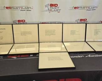 2808  11 Framed Book Quotes 