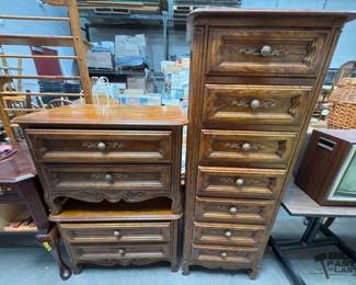 2400  2 Table Ends and 1 Dresser Set 