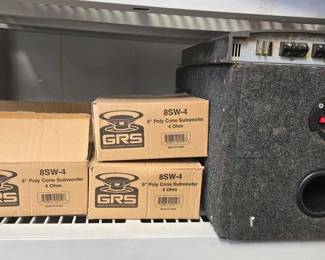 2042 Poly Cone Subwoofer 4 OHM More