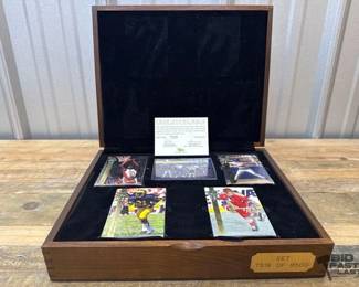 1886  Four Sport Gold FoilStamped Limited Edition Set 