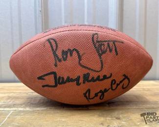1830  San Francisco 49ers Signed Football 