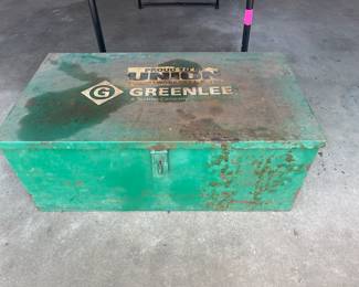 Greenlee metal chest