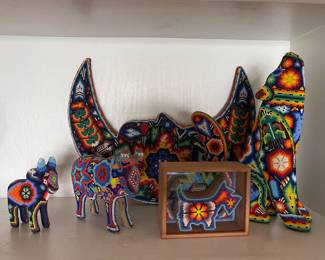 Hand beaded lovlies from Huiotal