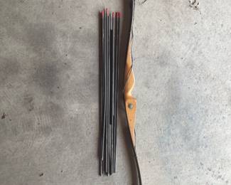 Bear bow and arrows