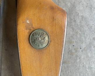 Detail of Bear bow logo