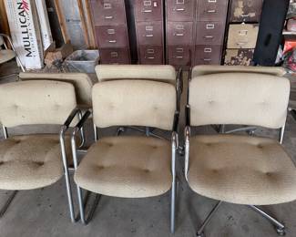 Steelcase Mid Century chairs