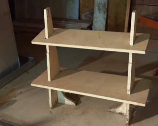 Vintage wooden shelf piece