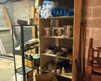 Basement Items & Shelving Available